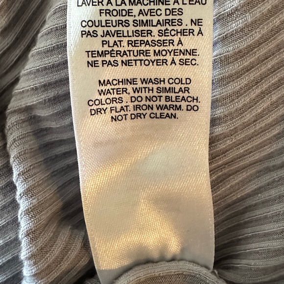 Garage Cropped Ribbed Long Sleeve | Purple - Picture 4 of 4